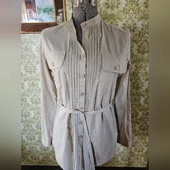 Michael Kors Small blouse with tie-belt - Picture 3 of 13